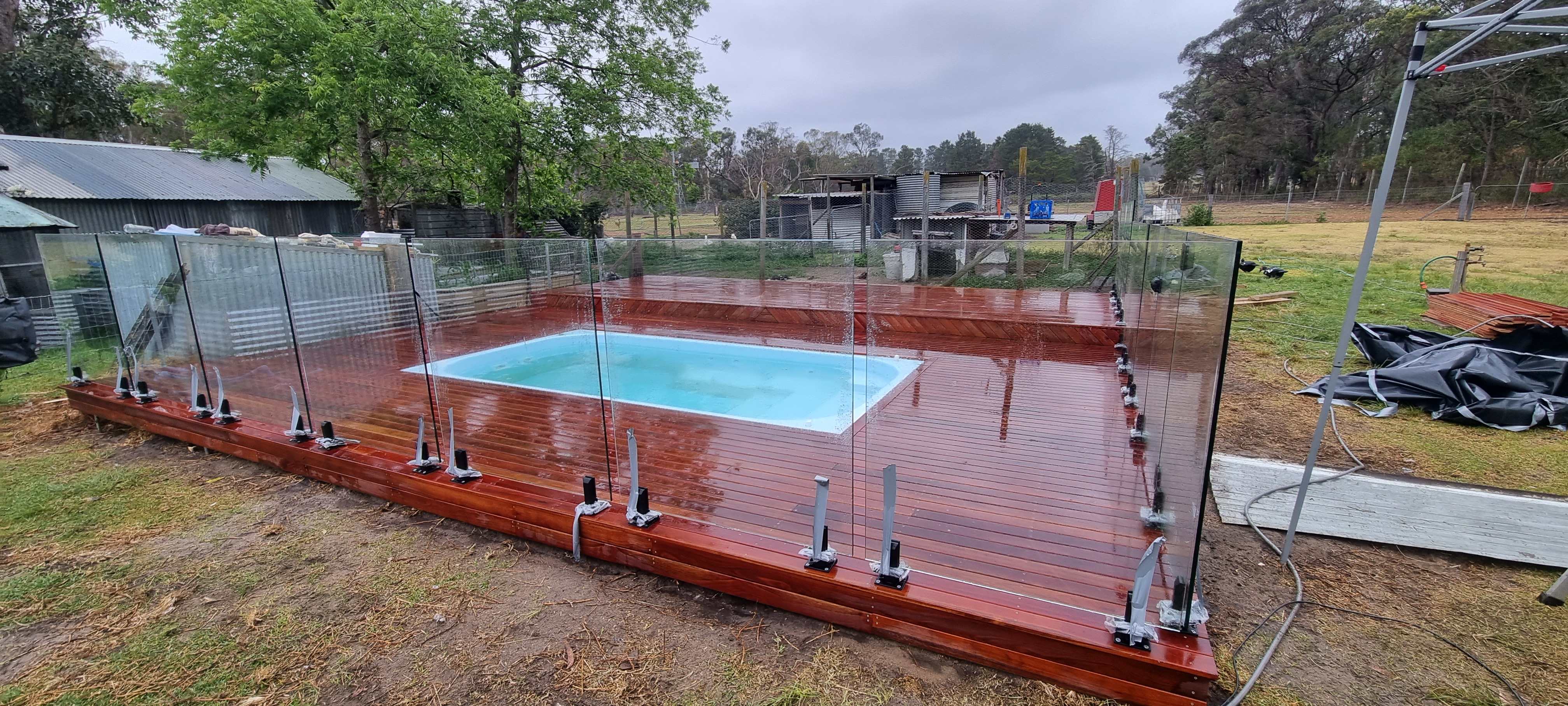 Hardwood Entertaining Deck in Campbelltown, Sydney