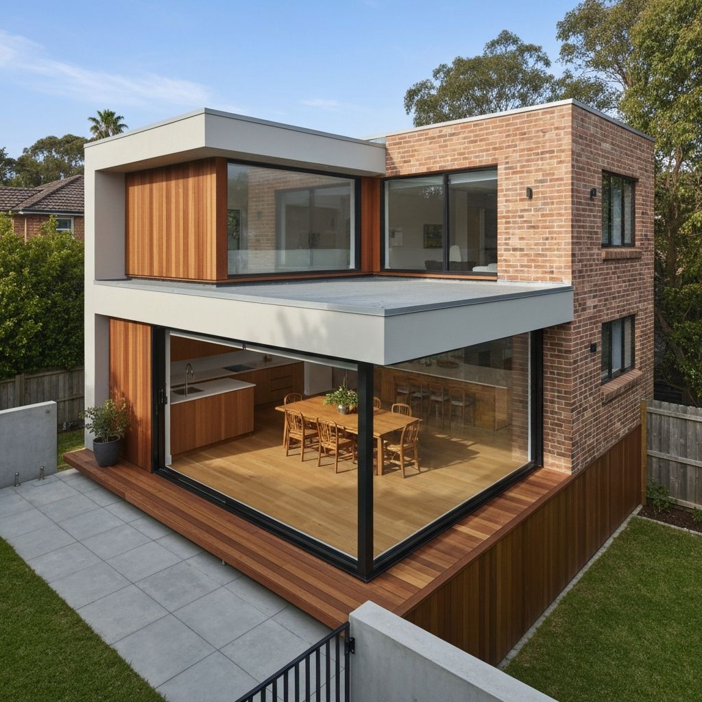 Rear Home Extension in North Shore, Sydney